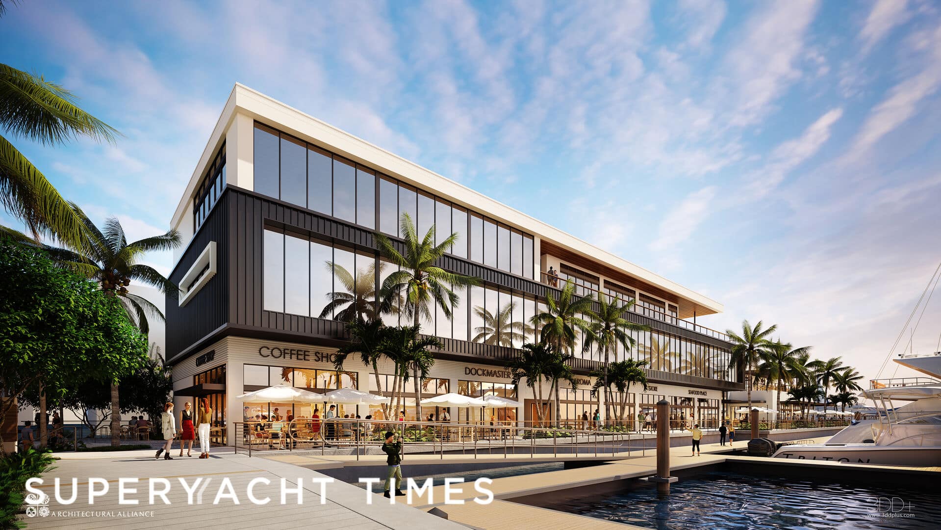 Las Olas Marina Rendering