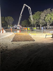 Commercial Concrete Pavement
